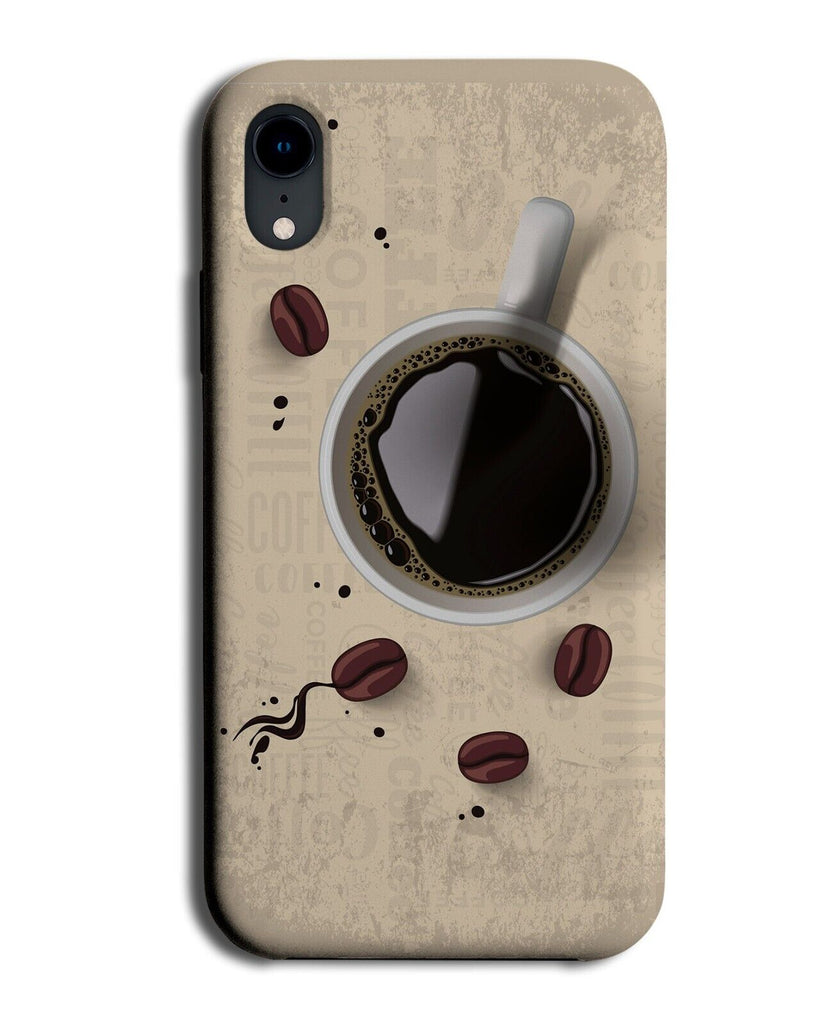 Mug Of Coffee Phone Case Cover Coffees Morning Builders Black Beans Cafe P689