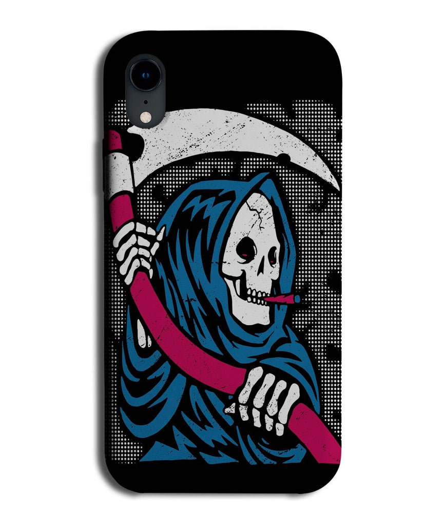 Funny High Grim Reaper Phone Case Cover Halloween Killer Cartoon P849