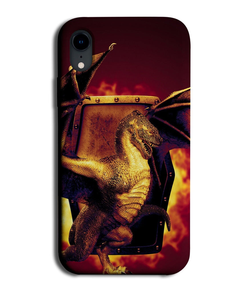 Firey Dragon Phone Case Cover Dragons Fire Mythical Flames Creature P047