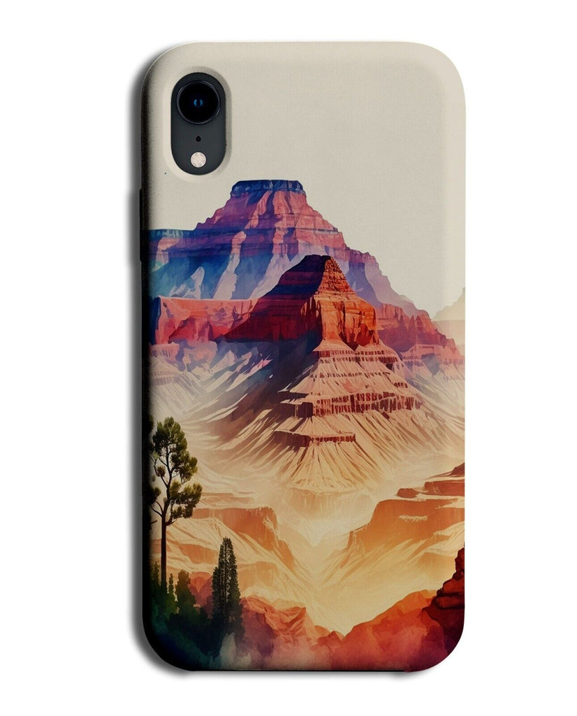 American Road Trip Sights Phone Case Cover Rocks America Route 66 Red Rock P253L