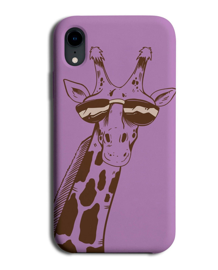 Thug Life Giraffe Phone Case Cover Giraffes Face Funny Sunglasses Gangster J460