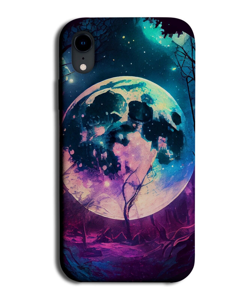 Magical Moon In The Forrest Phone Case Cover Forest Magic Moons Floral AW58