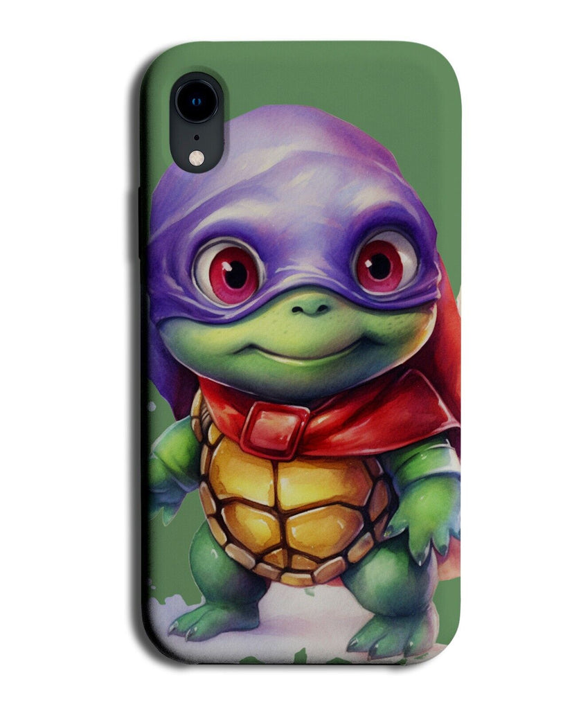 Crime Fighting Ninja Turtle Phone Case Cover Funny Turtles Superhero Comic DG77