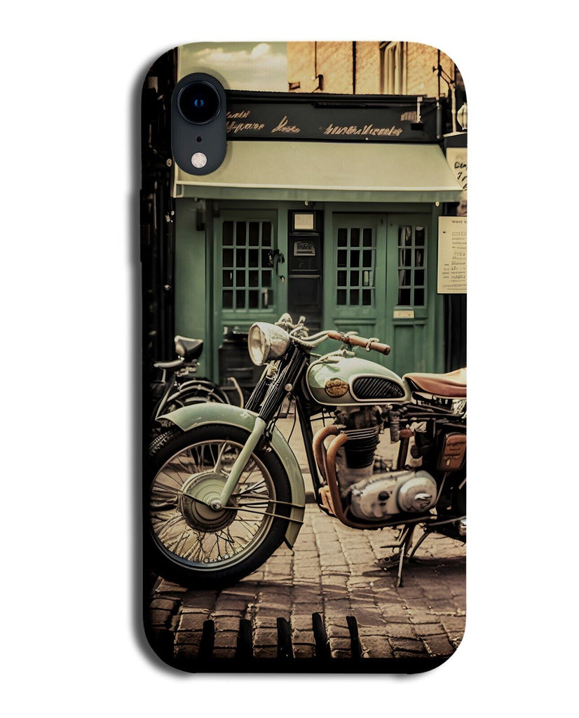 Vintage Biker Poster Phone Case Cover Motorbike Man Mens Boys Biking Bike CL68