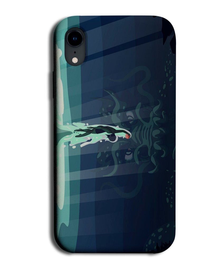Underwater Dragon Deepdiving Phone Case Cover Deep Driving Diver Dive Scuba Q179