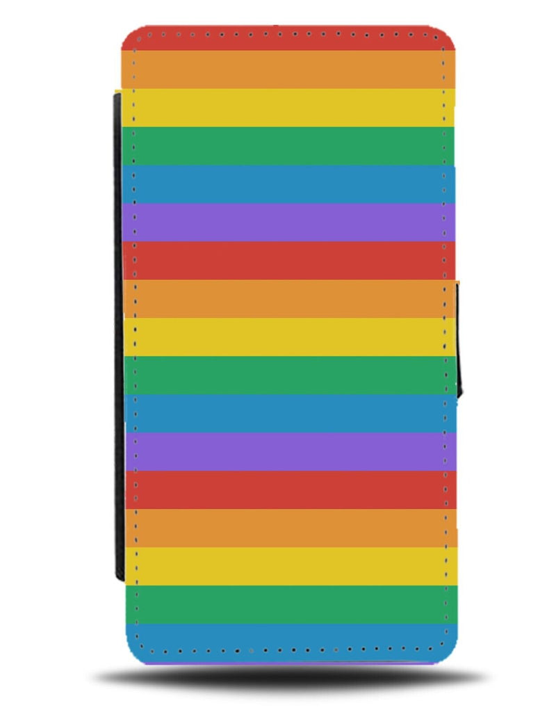Rainbow Flag Flip Wallet Case Flags LGBTQI LGBTQ+ LGBTQ Pride Colours AJ42