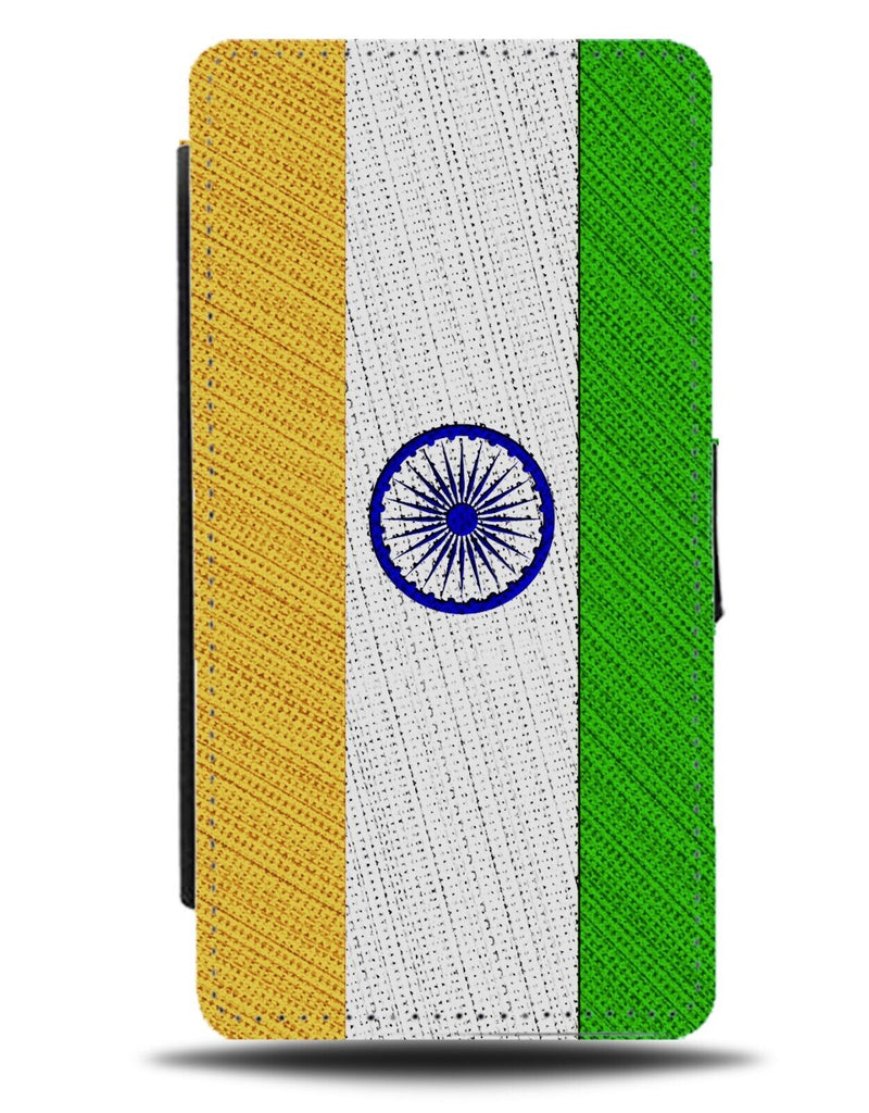 Indian Flag Flip Wallet Case Flags India Colours Symbol Delhi Gift New Deli AU10