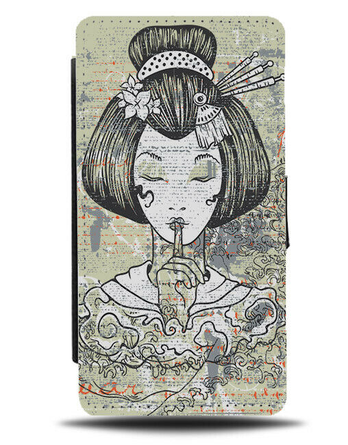 Anime Pin Up Model Flip Wallet Phone Case Retro Vintage Cartoon Girl E346