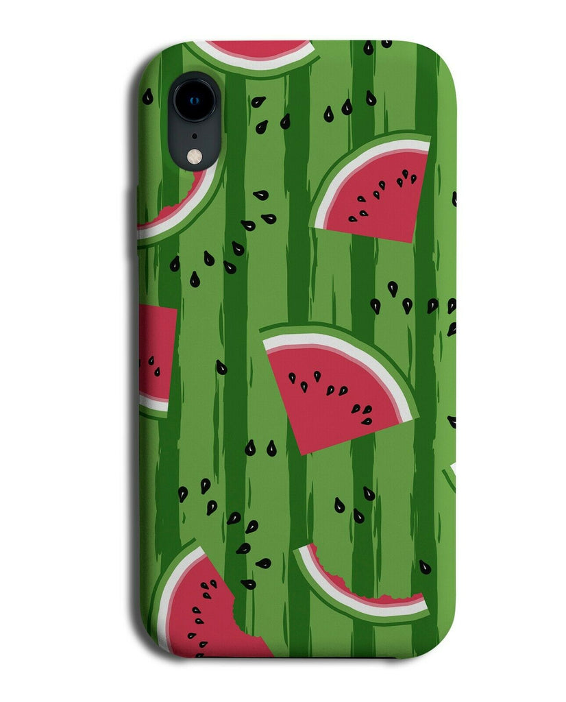 Watermelon Green Stripes Phone Case Cover Striped Slice Slices Outside E812