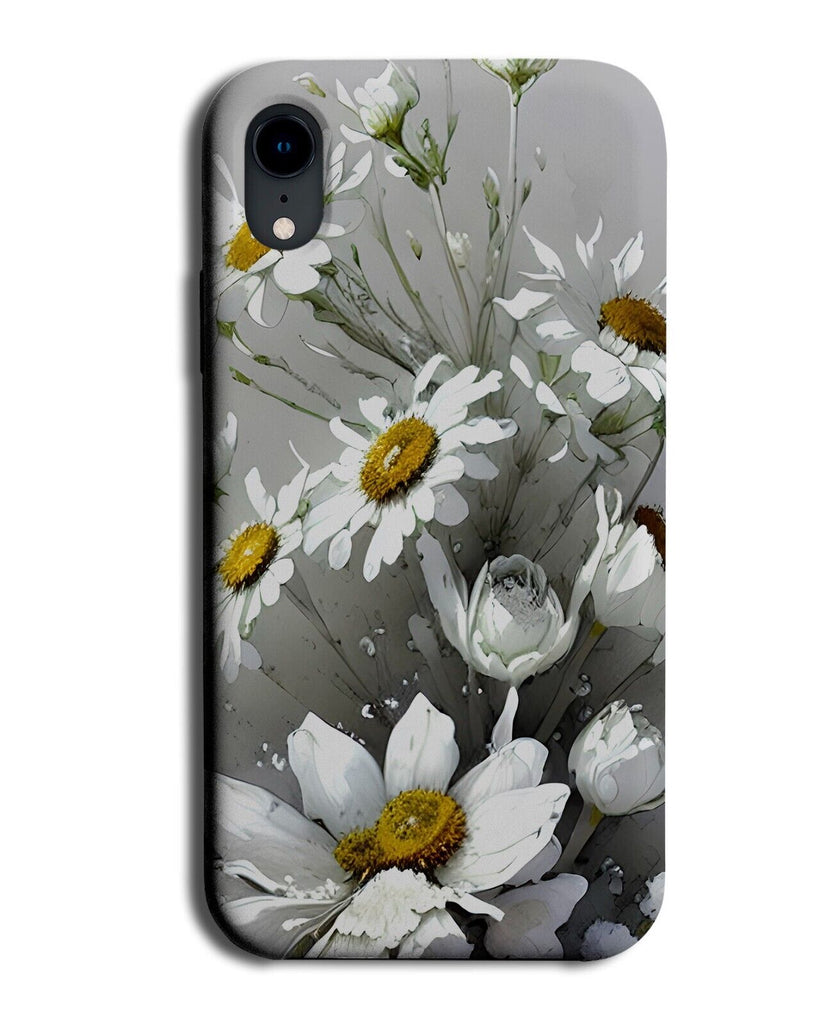 Dark Gothic Daisy Painting Phone Case Cover Goth Floral Flowers Art Grunge Q914B