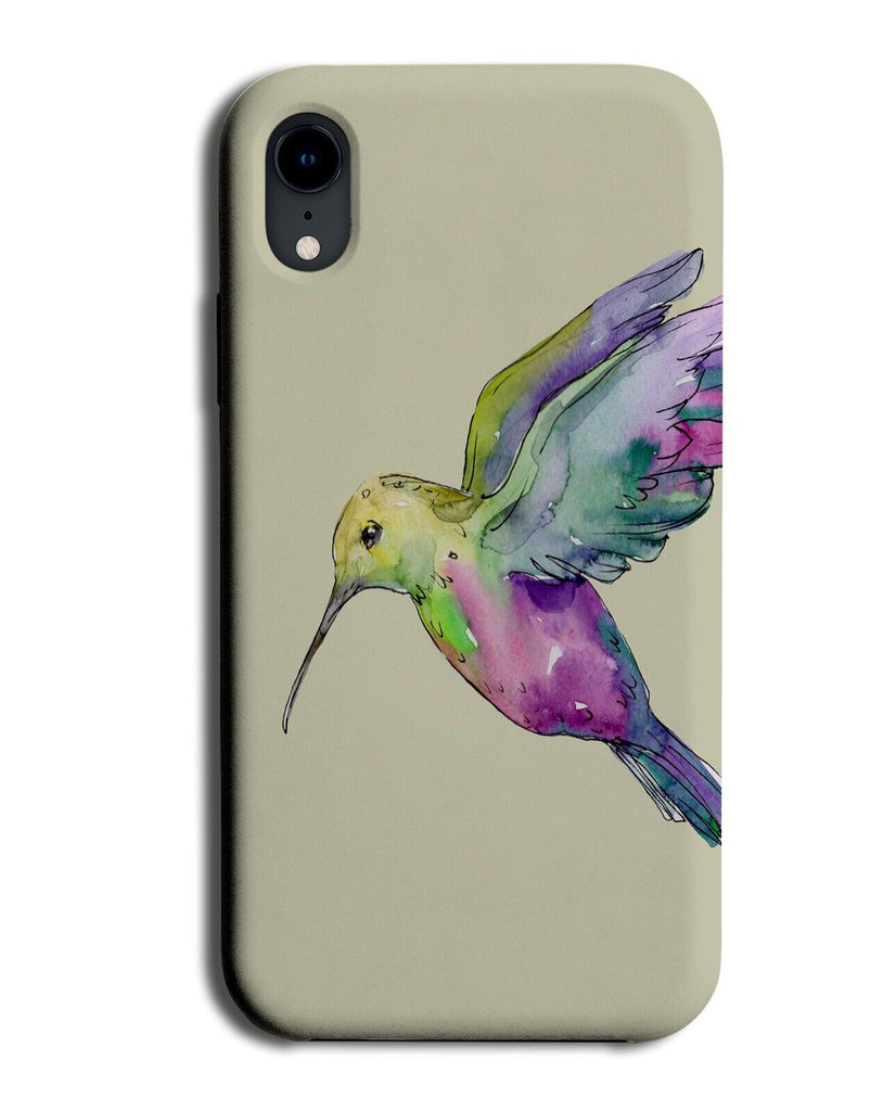 Hummingbird Phone Case Cover Hummingbirds Humming Bird Purple Birds Photo Q814C
