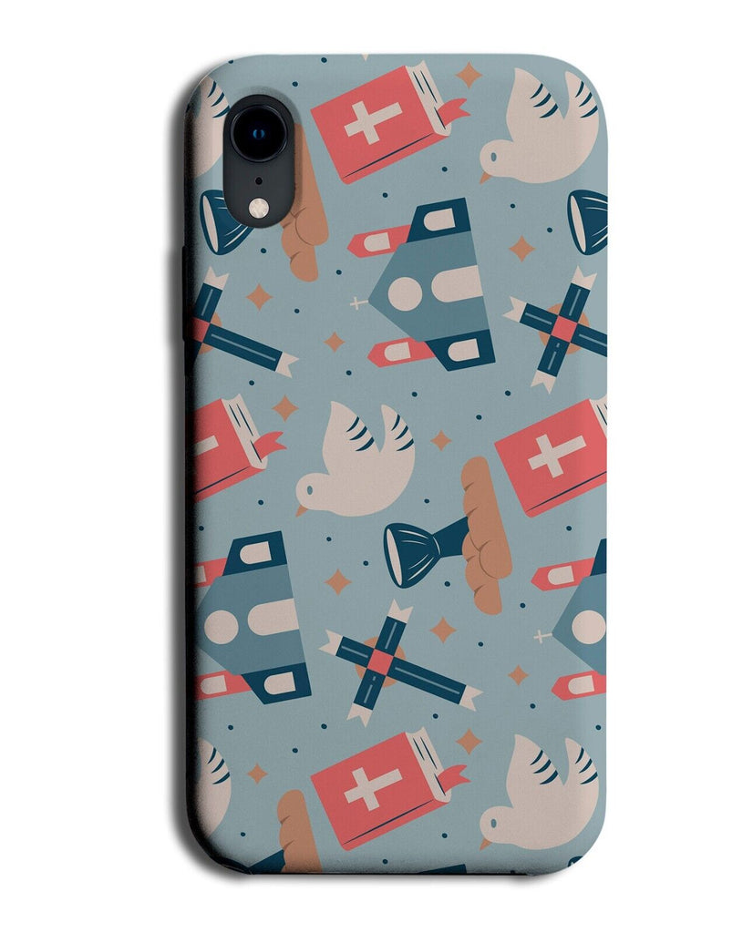 Catholic Church Pattern Phone Case Cover Catholics Design Style Theme P563