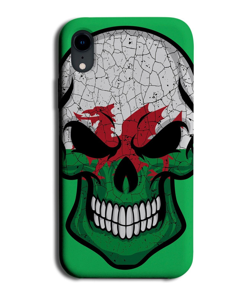 Welsh Skull Phone Case Cover Flag Flags Wales Dragon Skeleton Novelty Funny DH71