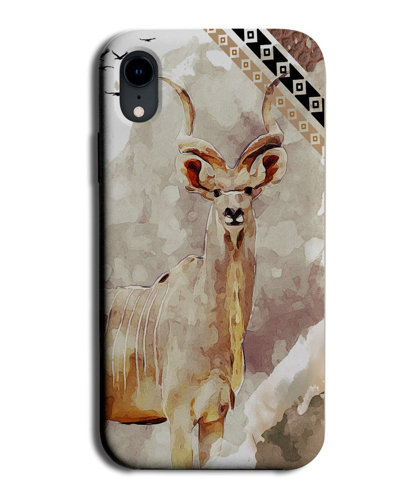 Mandala Kudu Watercolour Phone Case Cover Greater Kudu's Goat Gazelle BL09