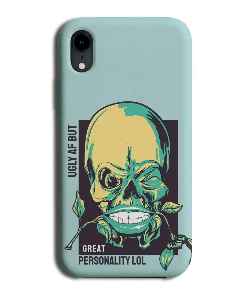 Ugly AF Great Personality Phone Case Cover Skull Ugliest Face Skulls Funny A237