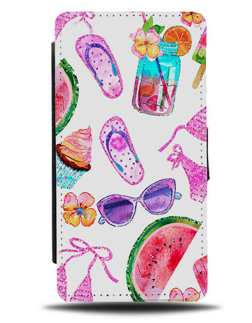 Colourful Girls Accessories Holiday Flip Wallet Case Theme Style Tropical G851