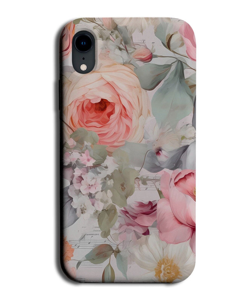 Vintage Floral Watercolour Phone Case Cover Flowers Rose Roses Painting BC54