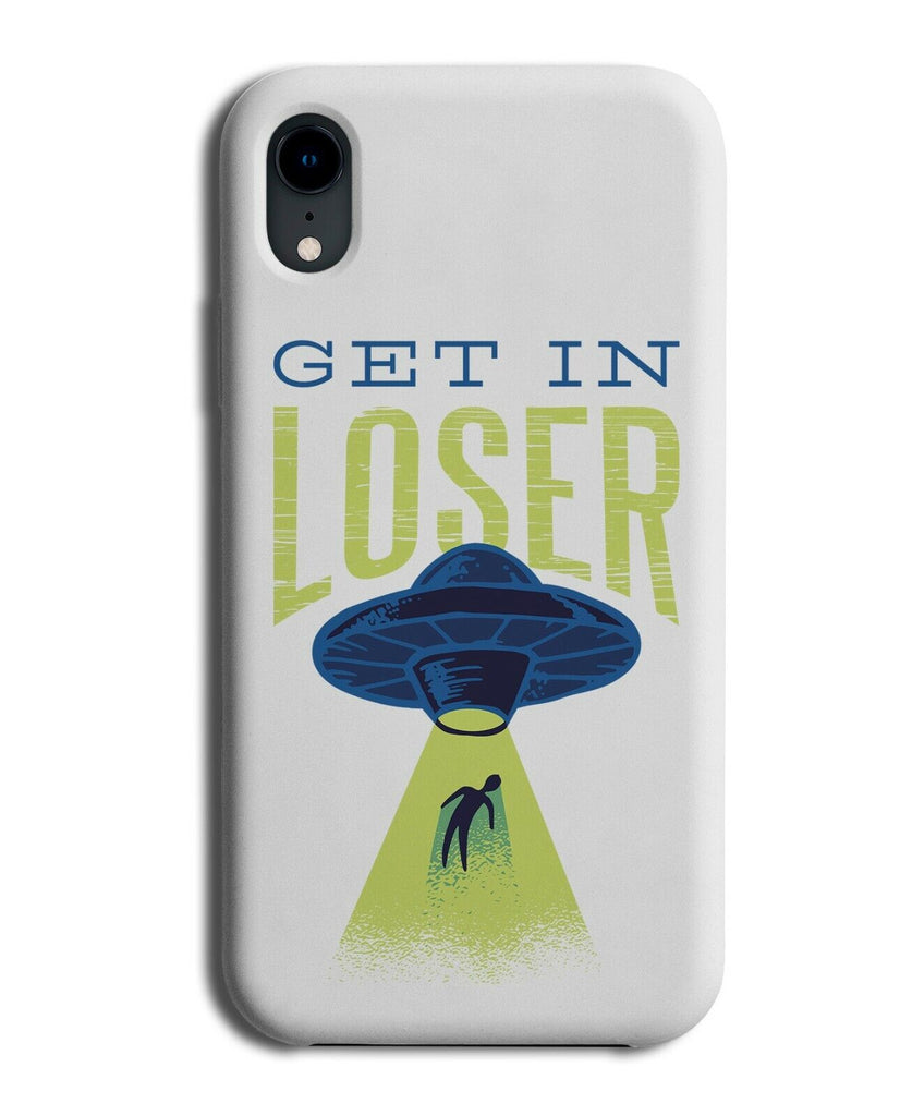 Funny Human Abducted By Alien Phone Case Cover Loser Losers Gift Present i957