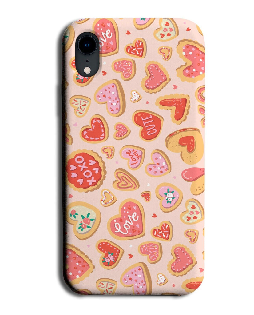Sugar Cookies Pattern Phone Case Cover Design Cookie Love Hearts Loveheart N591