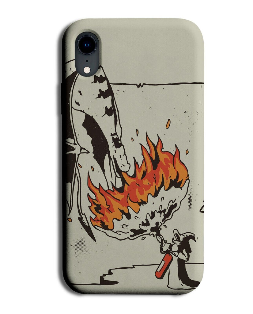 Dragon and Wizard Fight Phone Case Cover Vintage Story Dragons Wizards P197