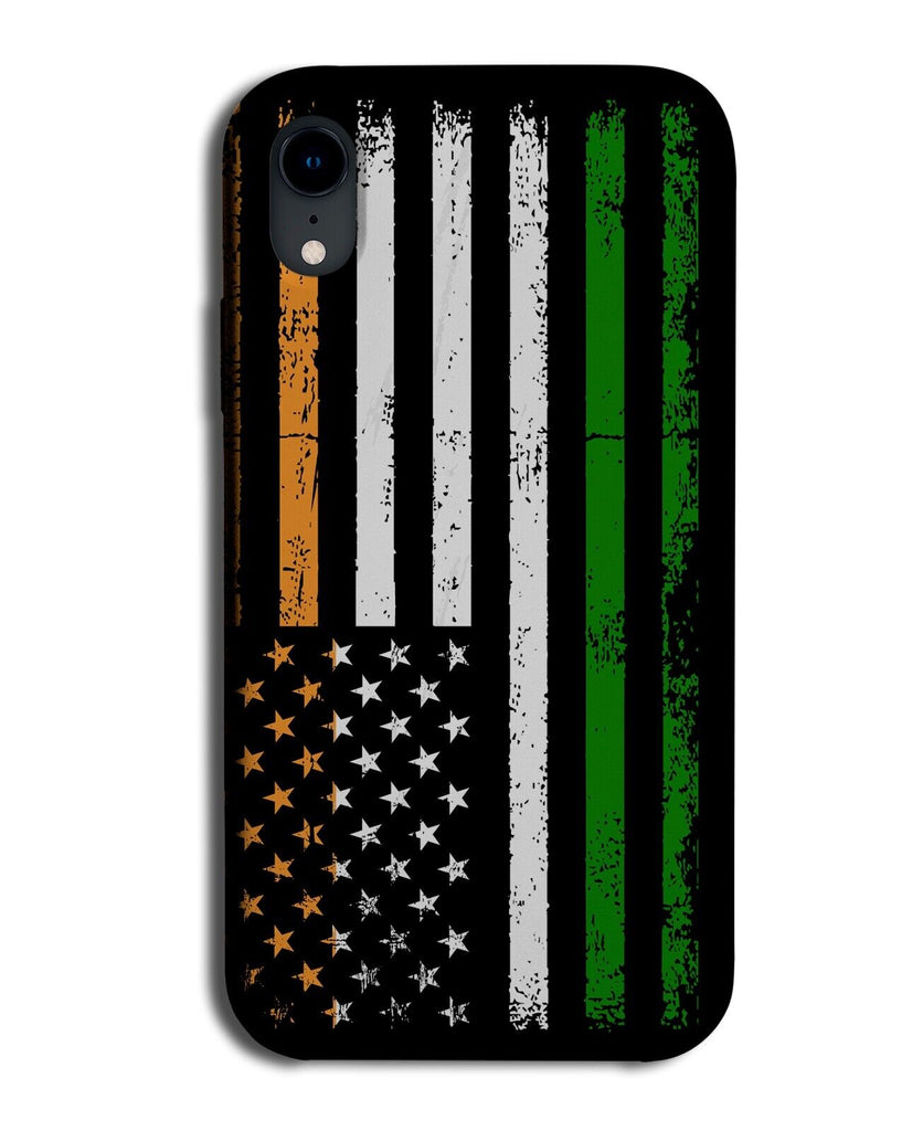 Irish American Phone Case Cover Ireland America Flag Citizen USA Colours DB77