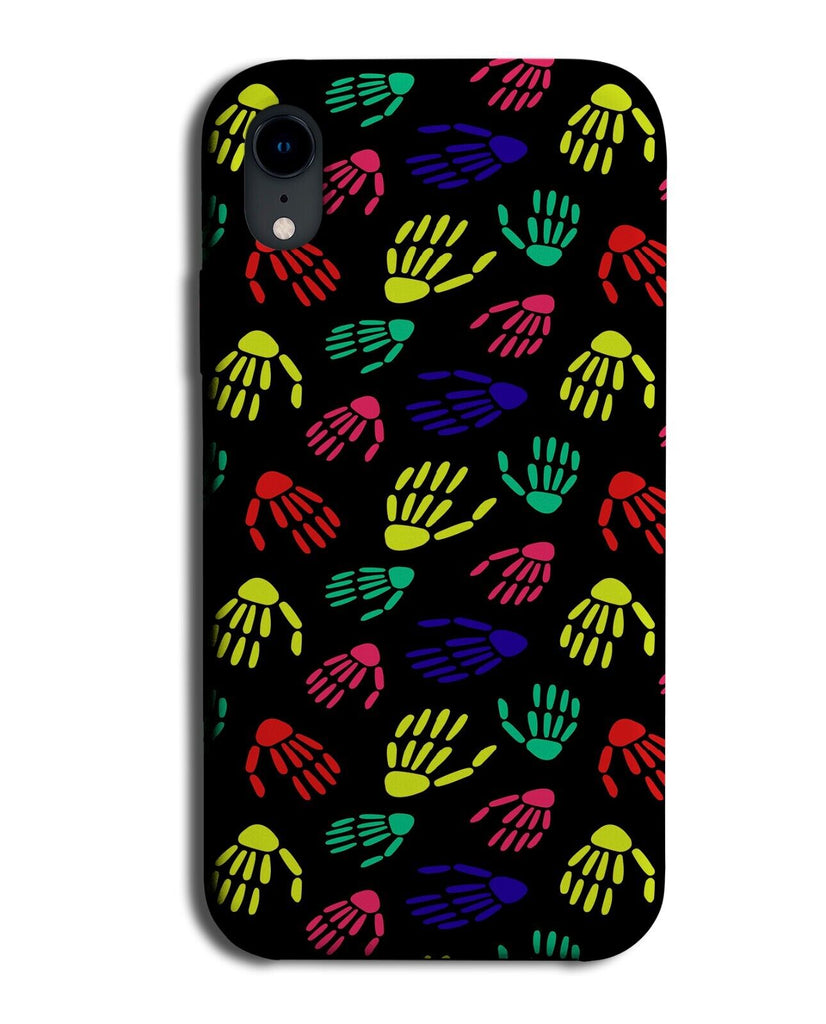 Colourful Halloween Hands Phone Case Cover Hand Skeleton Multicoloured CP08