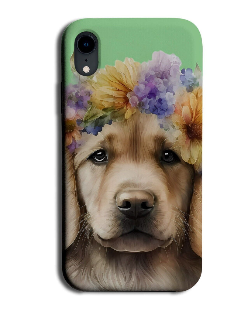 Golden Retriever Puppy Phone Case Cover Dog Dogs Retriever Baby Blonde Girl AQ94