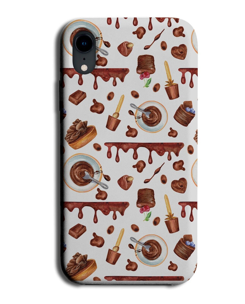 Chocolate Cakes Phone Case Cover Chocolates Sweets Melted Melting Bar Love Q824F