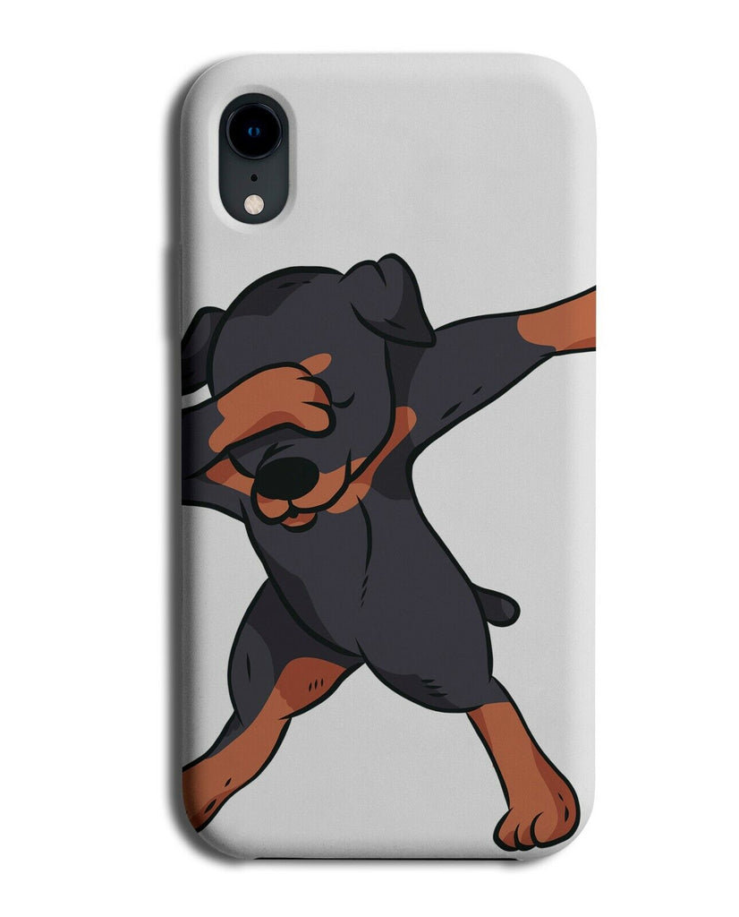 Dabbing Rottweiler Phone Case Cover Dog Dogs Dab Pet Puppy Rottweilers K230