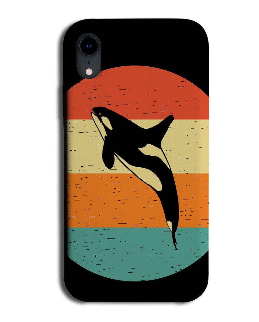 Leaping Killer Whale Phone Case Cover Whales Orca Orcas Jump Retro Vintage AX66