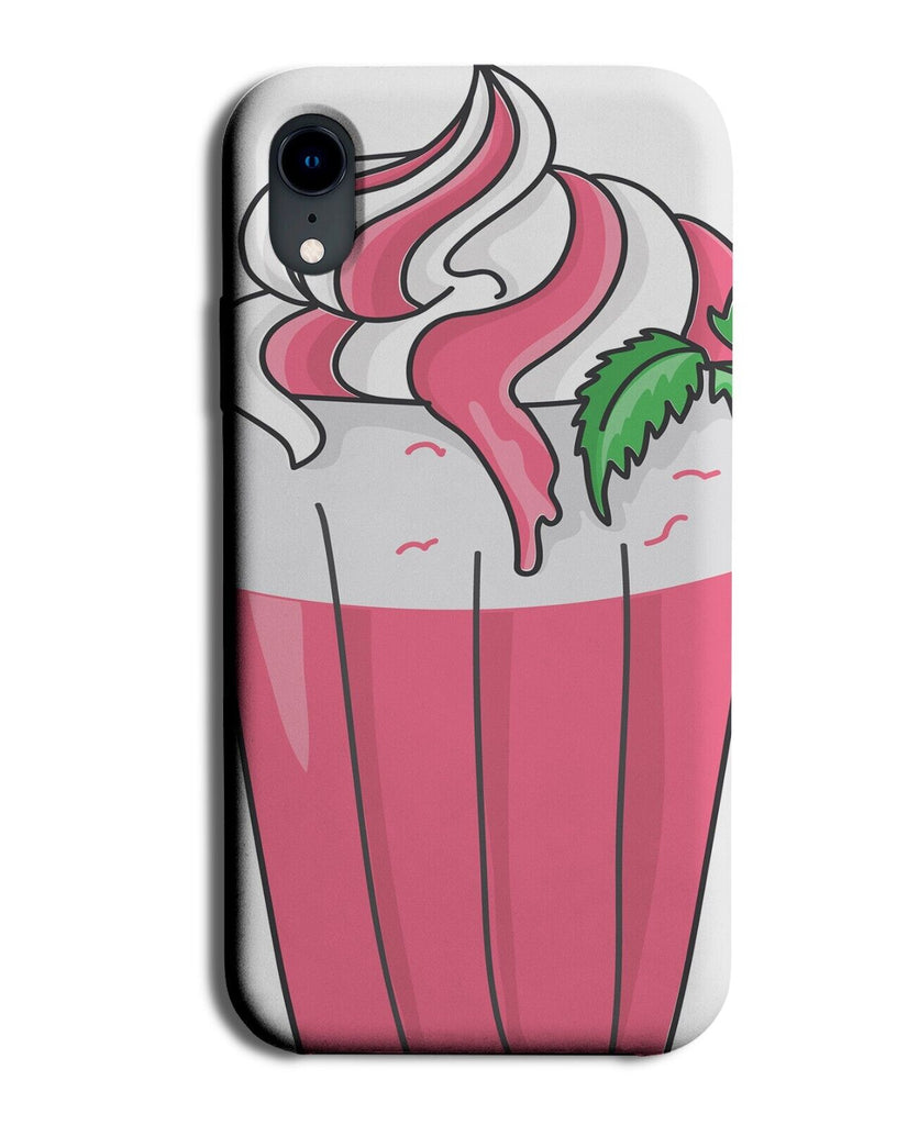 Cartoon Strawberry Milkshake Phone Case Cover Milkshakes Retro Pink Shake P175