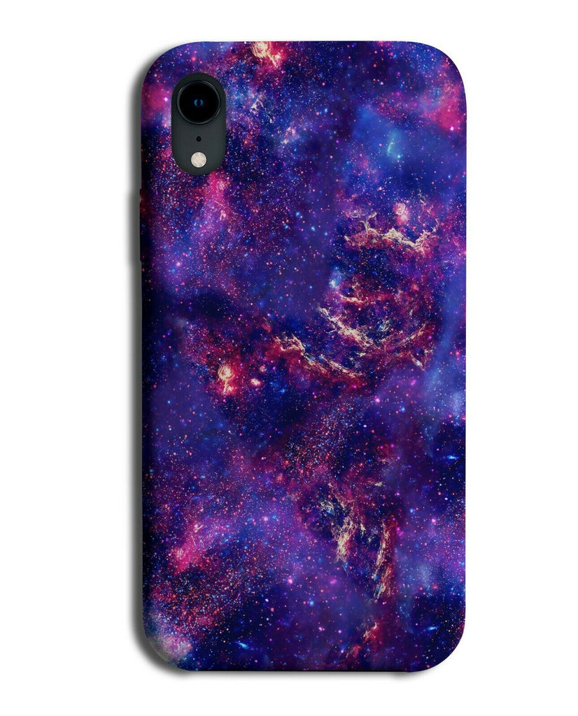 Purple Nightsky Phone Case Cover Coloured Cosmic Stars Planetary G406