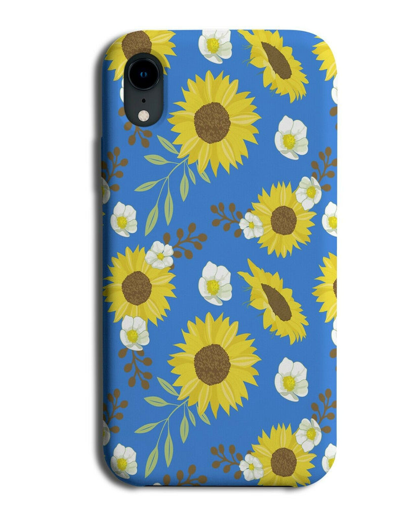 Sunflower Oil Painting Phone Case Cover Sunflowers Pattern Picture Image F923