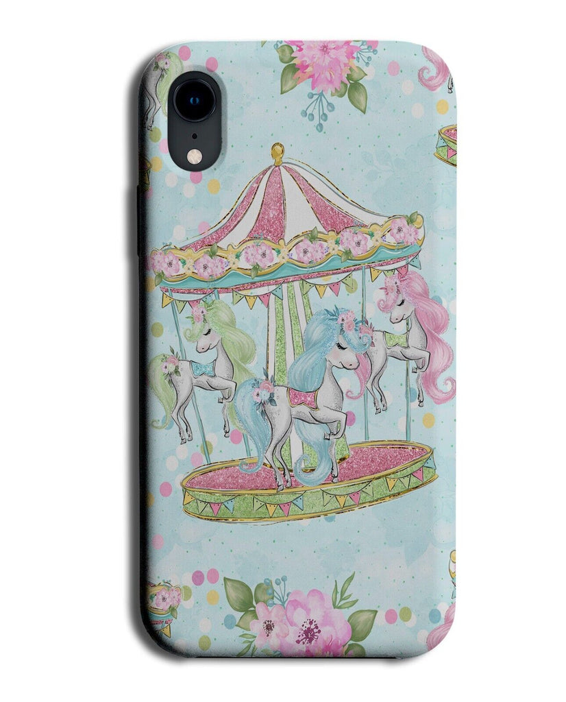 Vintage Girly Carrousel Phone Case Cover Carrousels Girls Girl Horsey Pony Q620C