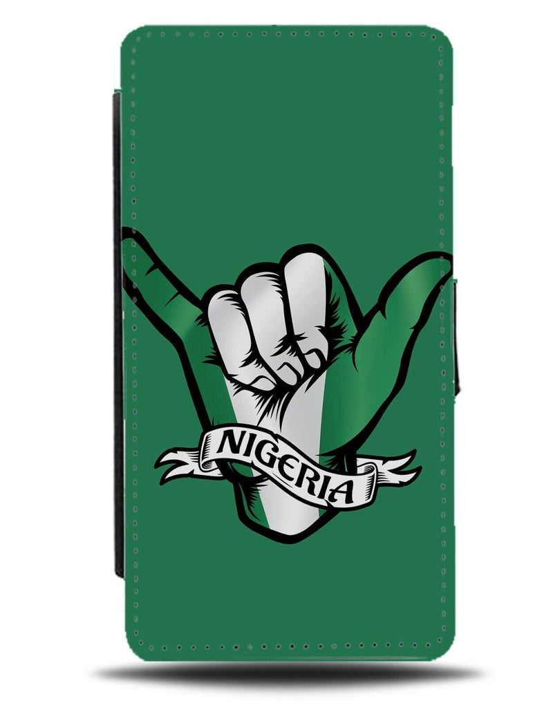 Novelty Nigerian Flag Flip Wallet Case Funny Mens Boys Nigeria Fun Design DE89