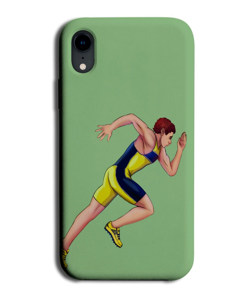 Sprinter Cartoon Phone Case Cover Sprinters Runner Athletic Athletics Sport P418