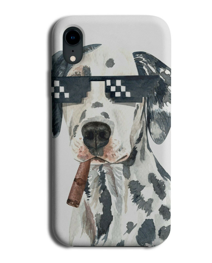 Thug Life Dalmatian Phone Case Cover Dog Dogs Funny Gangster Sunglasses K538
