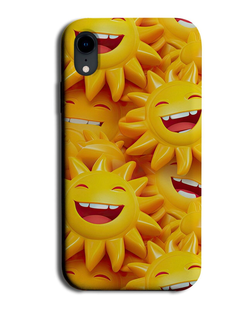 Happy Sunshine Faces Phone Case Cover Sun Sunny Summer Face Holidays Hot BX38