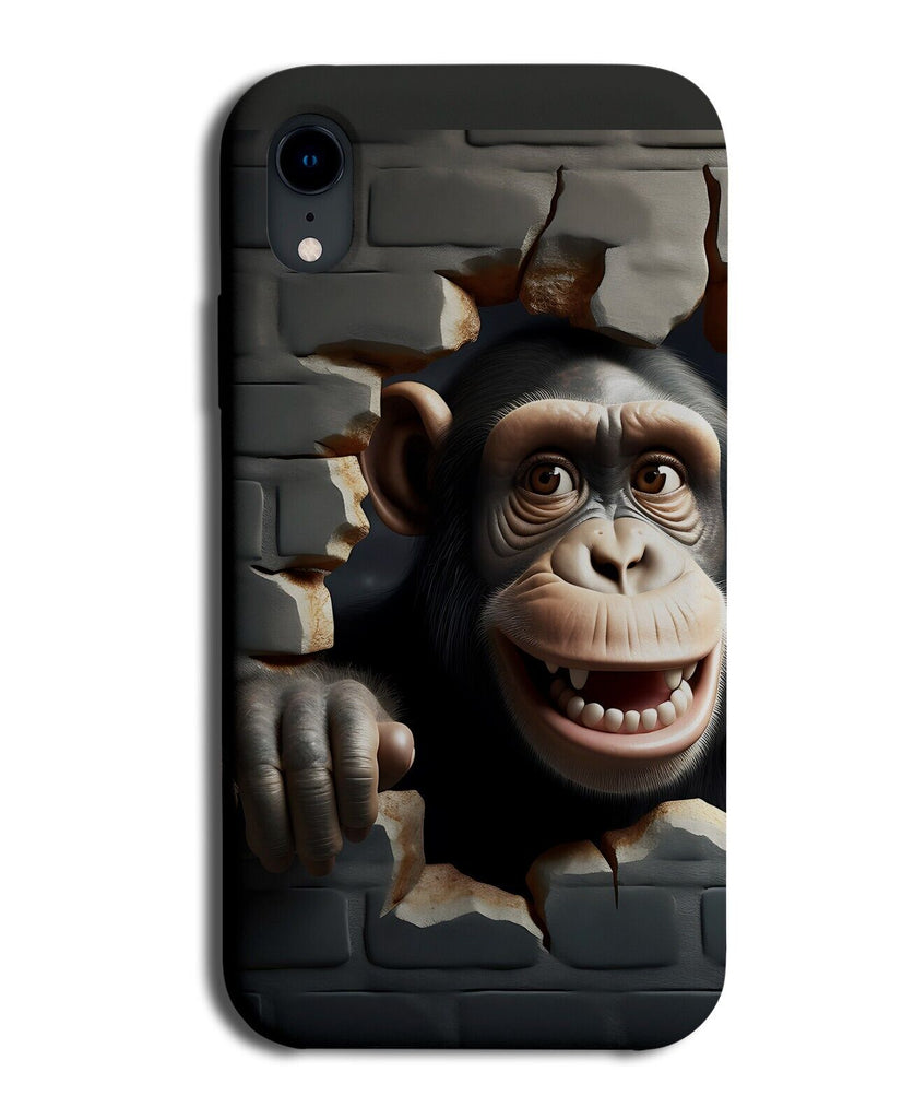 Novelty Chimpanzee Breaking Free Prison Phone Case Cover Funny Chimpanzees CV91