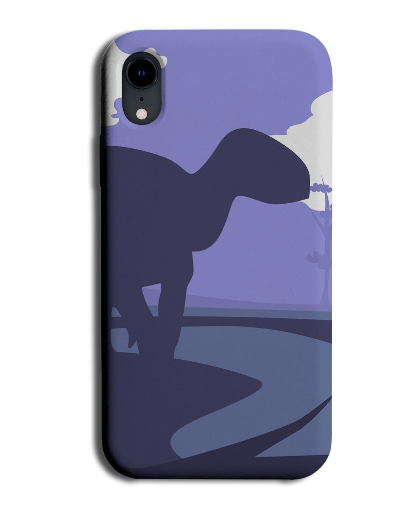 Dinosaur Silhouette Walking Among Us Phone Case Cover Dinosaurs Jurassic AJ75