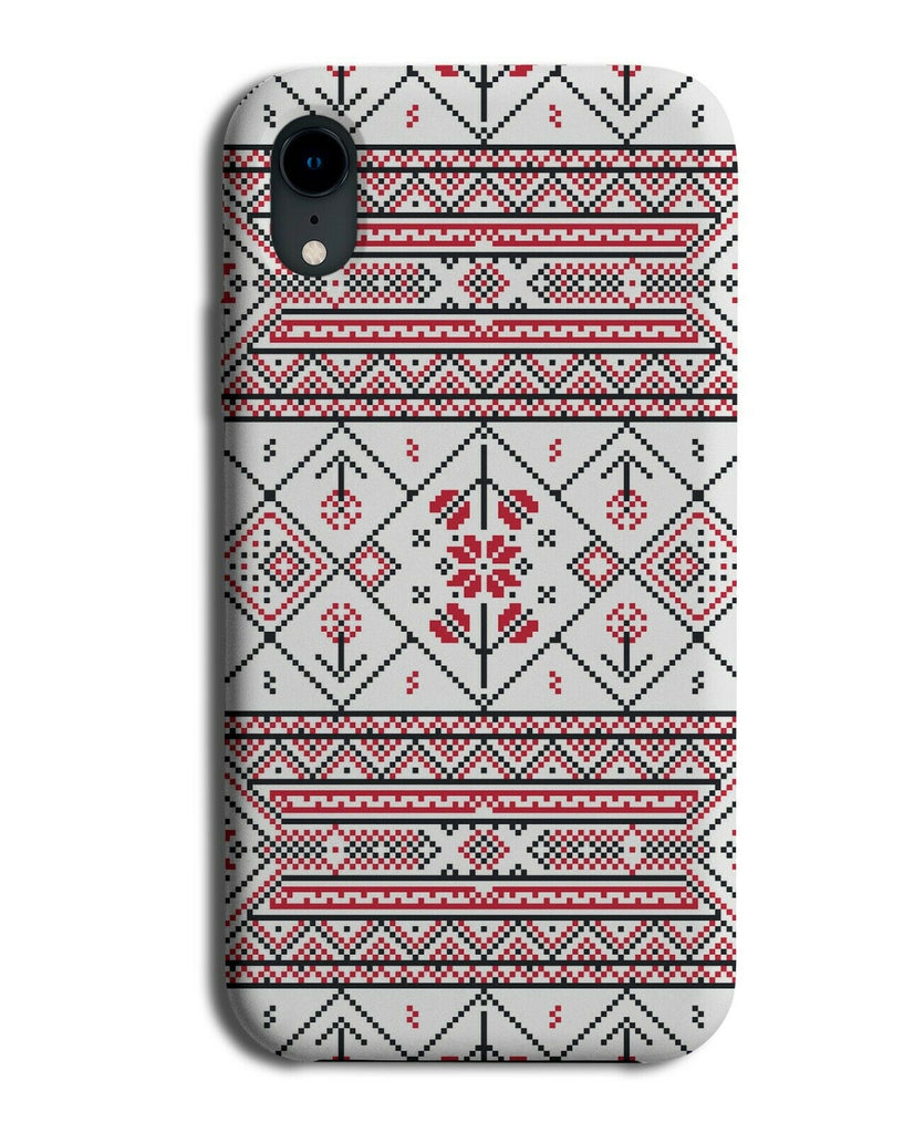 Russian Style Stencil Pattern Print Phone Case Cover Russia Colours Tribal H593