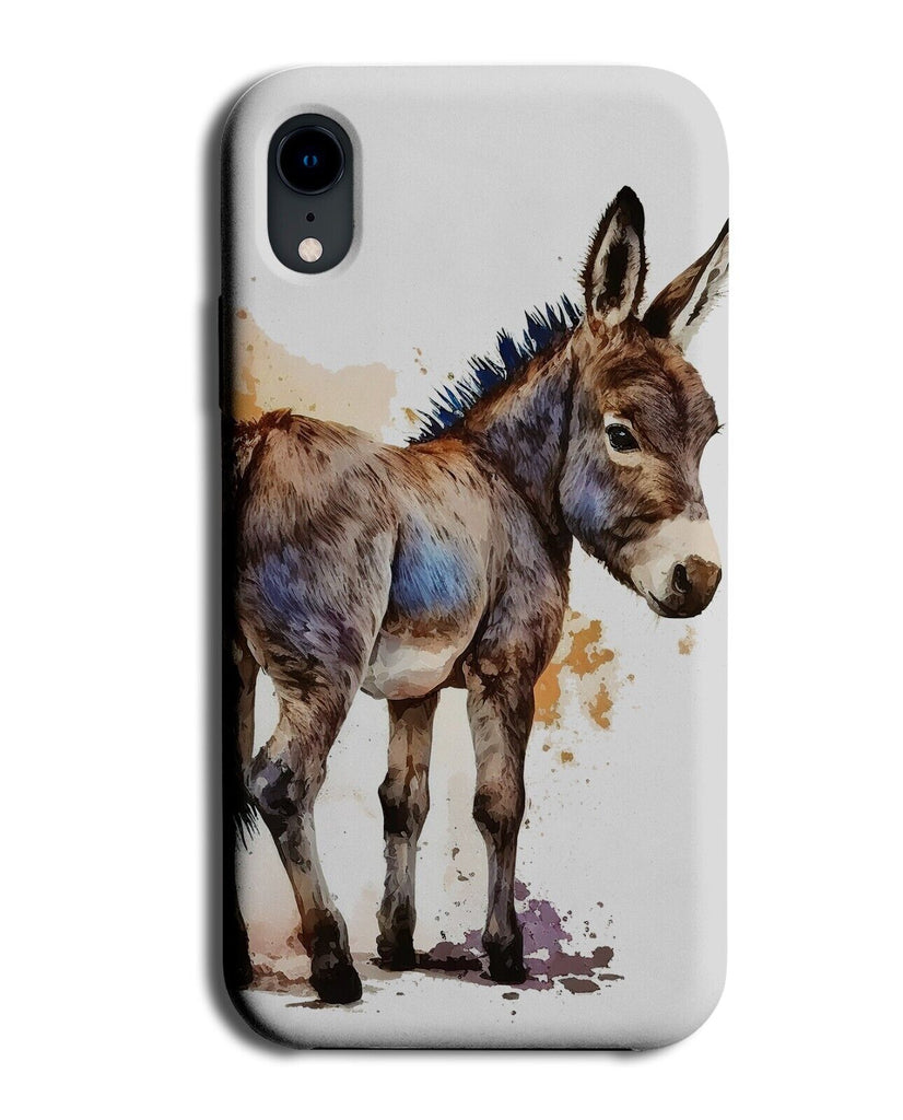 Donkey Phone Case Cover Donkeys Watercolour Ass Asses Animal Picture LP77