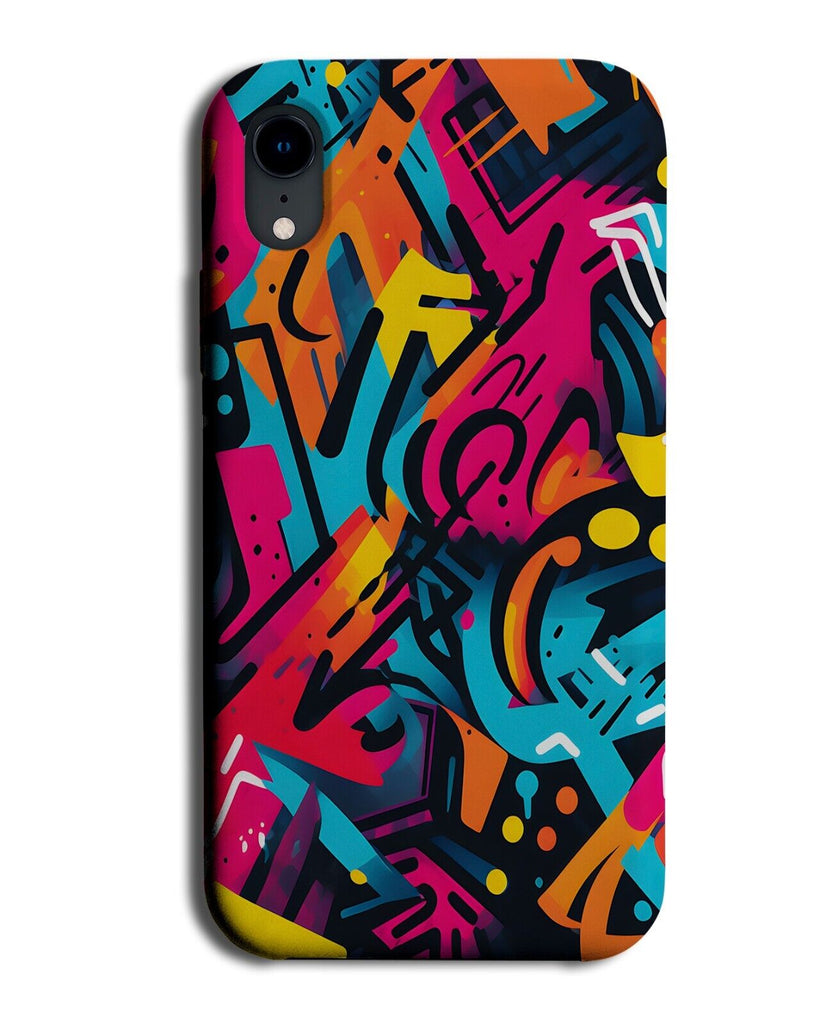 Graffiti Artwork Phone Case Cover Bubble Colourful Vibrant Fun Street Art DA46