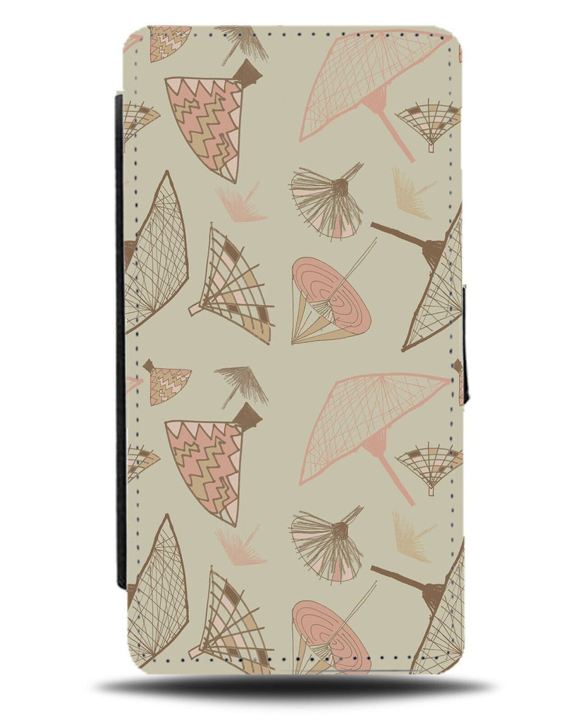 Traditional Japanese Umbrellas Flip Wallet Case Umbrellas Japan Anime Jap AX69