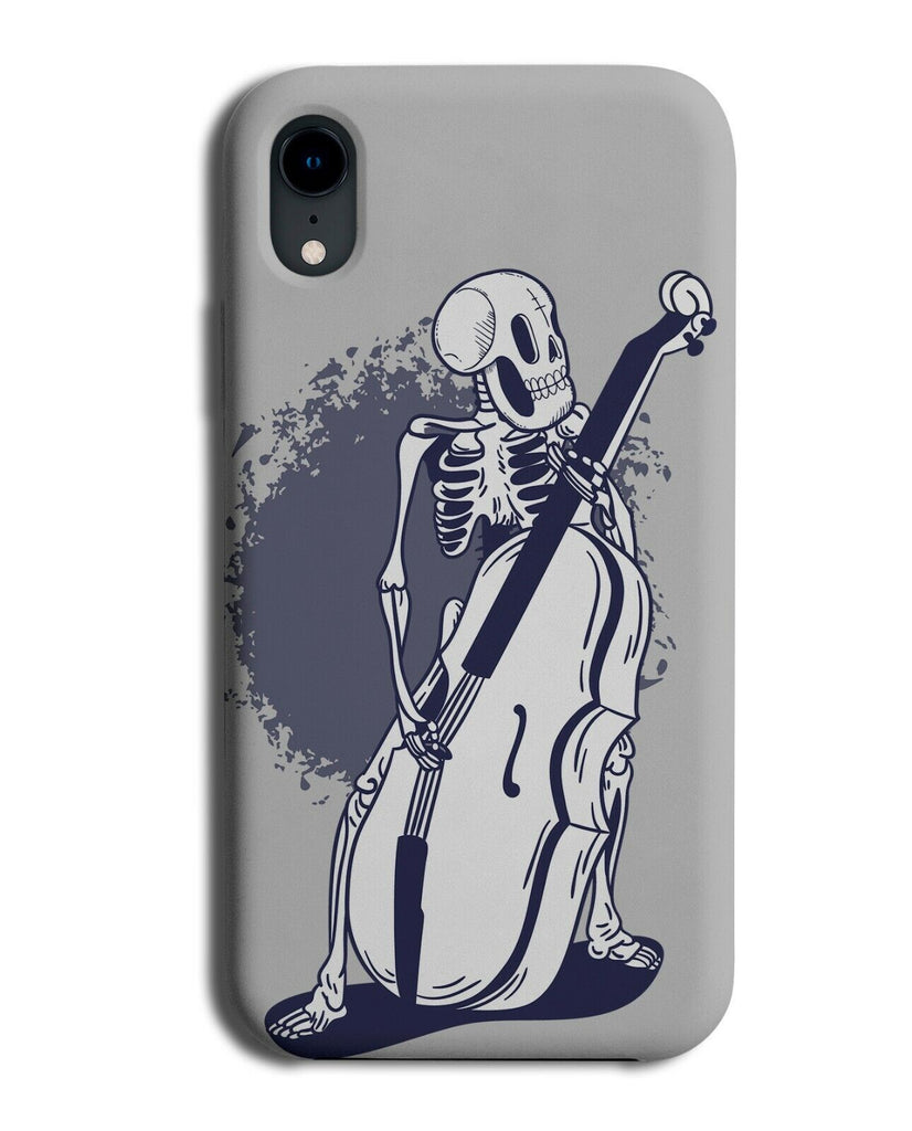 Skeleton Cello Player Phone Case Cover Music Skeletons Player Guitar K956