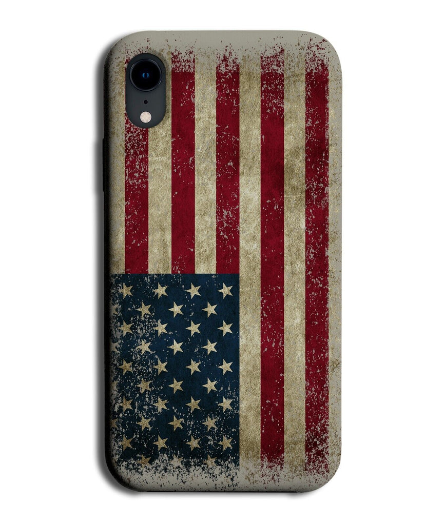 Rustic Vintage Grunge American Flag Phone Case Cover Stars and Stripes BG17
