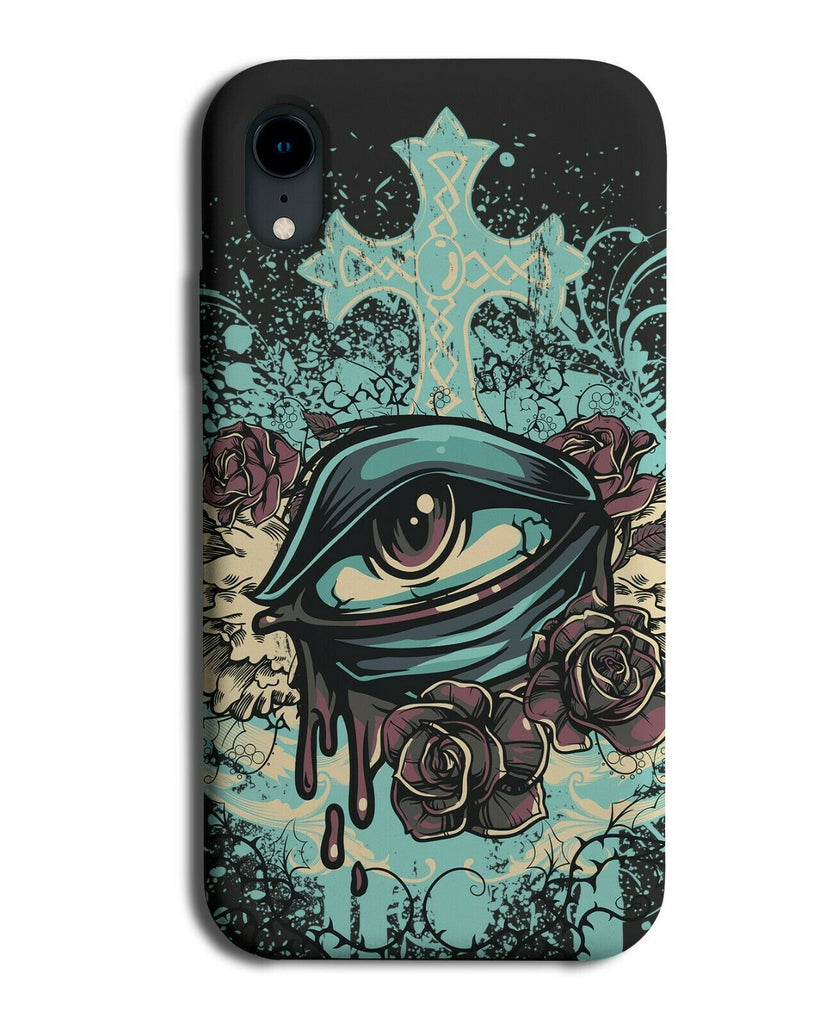 Abstract Flying Eye In Space Phone Case Cover Eyeball Angel Wings Artistic e142