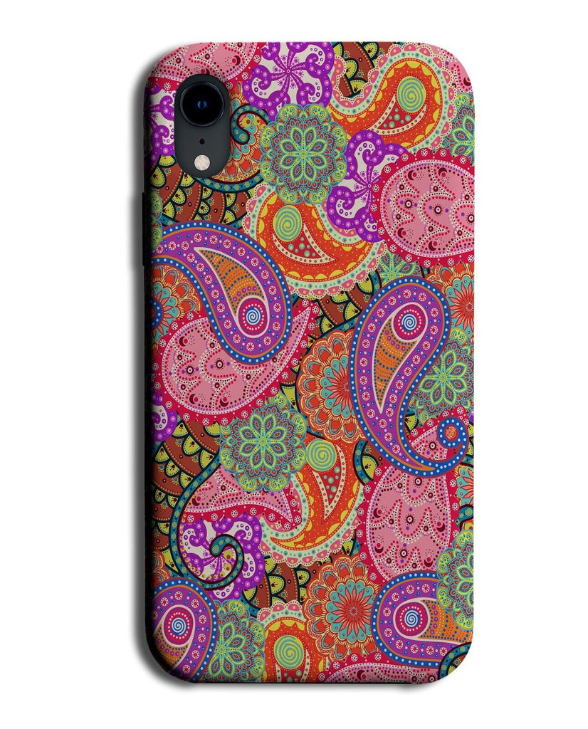 Classic Colourful Paisley Patterning Phone Case Cover Pattern India Style DB61