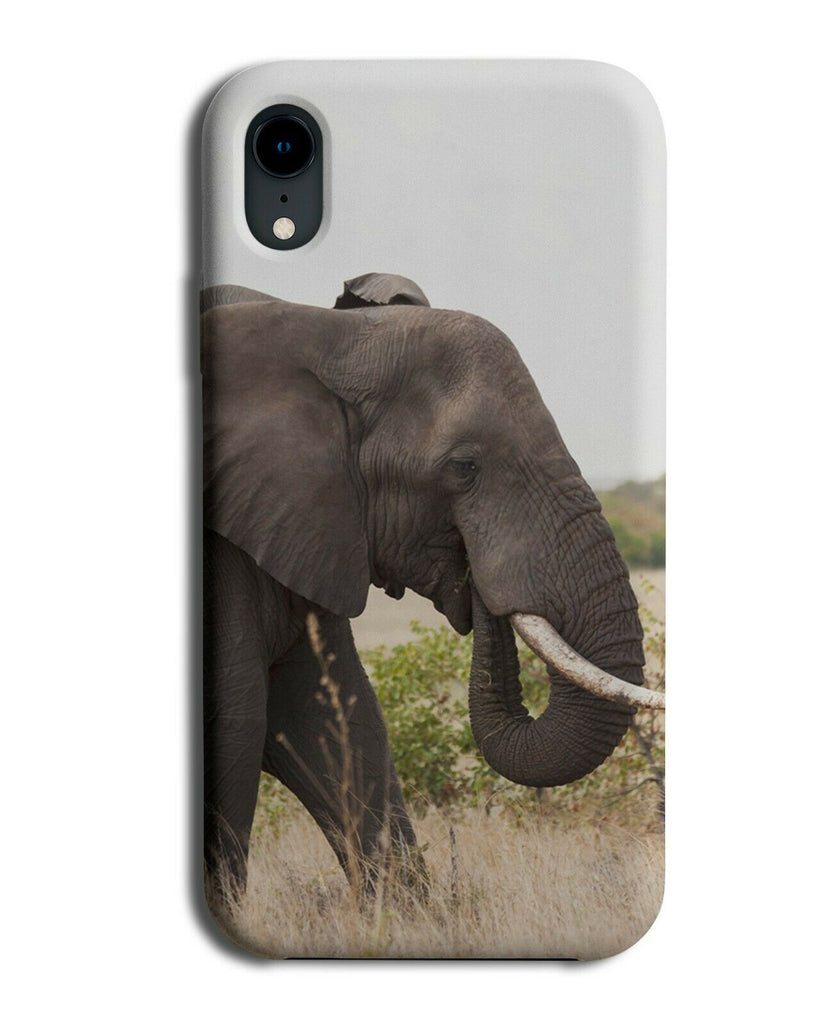 Large Elephant In The Wild Phone Case Cover Elephants Nature Photography H945