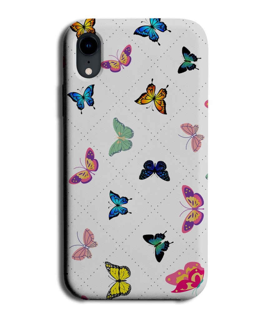 Types of Butterflies Phone Case Cover Breeds Butterfly Various Sorts Shapes BG02